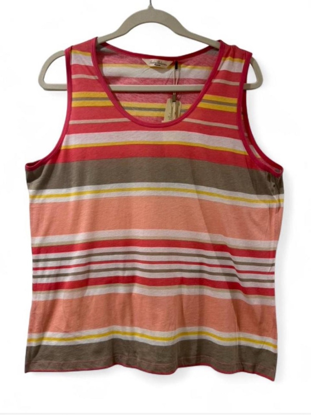 Tommy Bahama NWT multicoloured striped tank top Size XL